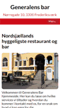 Mobile Screenshot of generalensbar.dk